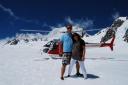 Met de heli op 2600m