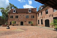 De binnenplaats