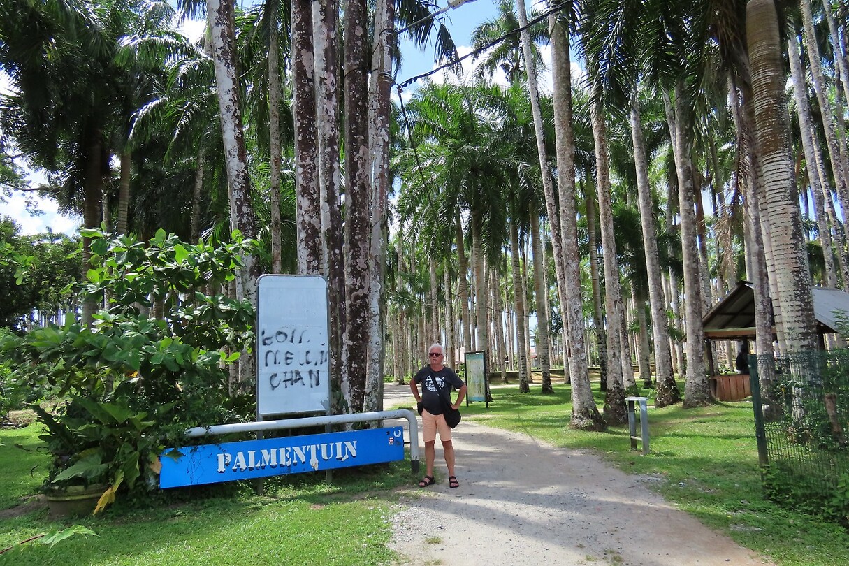Ingang Palmentuin