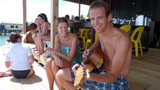 Deborah and Ferry from my homestay