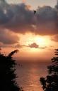 Sunset Uluwatu temple