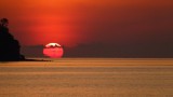 sunset pantai cenang