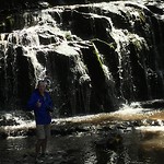 Jaap bij Waterval