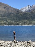 Lake Wanaka, even foto van. Fenny maken