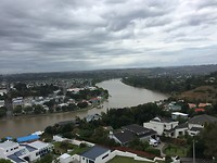 Whanganui en Whanganui vanaf Durie Hill