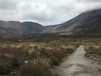 pad begin Tongariro crossing