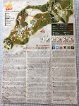 Plattegrond met uitleg van Wai o Tapu