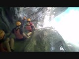 Canyoning, we zijn nu echt goed onderweg