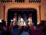 Can Can show in old style gambling hall In Dawson City