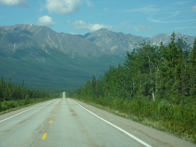 On the way to fairbank. Alaska Higway