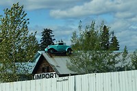 car on the roof