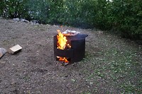 now it burns