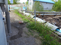 Honeyview_sani dump in sewage system
