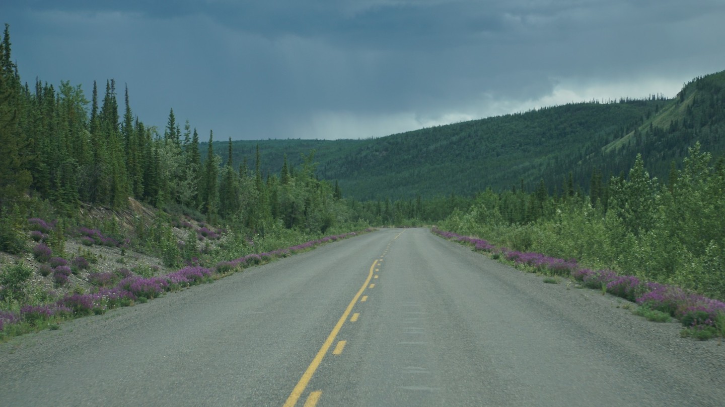 along klondike highway