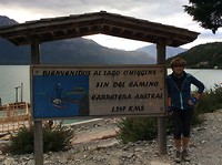 Einde Carretera Austral, vanmorgen toen we hoorden dat de boot vandaag niet  zal gaan. .
