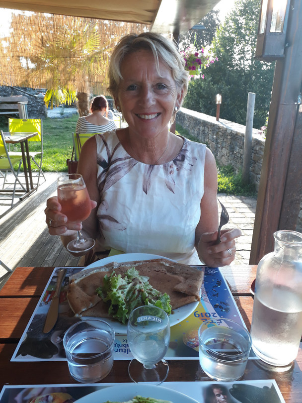 Het pannenkoekenrestaurant in Saint Yrieux la Perche