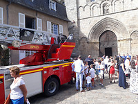 De bruiloft van de brandweerman