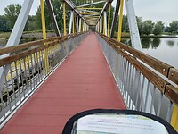 Leuke fietsbrug