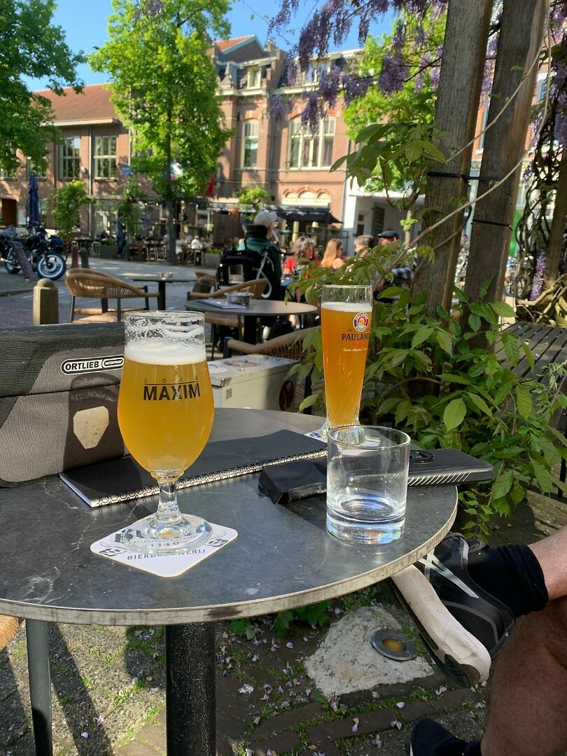 Zuurverdiende biertje