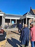 Visafslag centrale plein Heusden