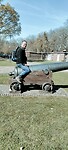 Kanonzitmomentje bij Fort Isabella