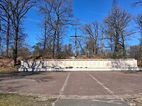 Muur met namen Fusilladeplaats Vught