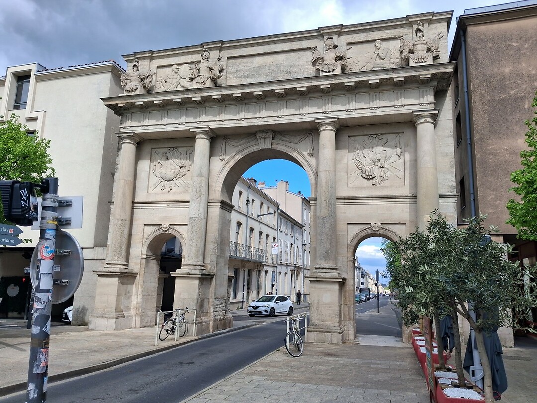 Een mooie poort in Nancy