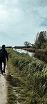 Rico op de dijk bij Kockengen