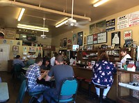 Skeeters famous hotdogcounter
