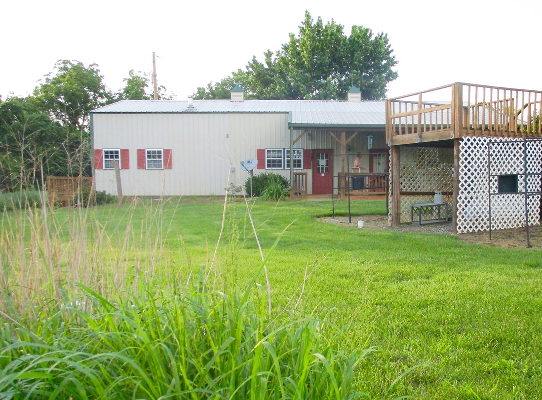 Running spring farm Foto T&D fietsen door de USA