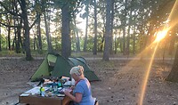 Me, terwijl ik de foto’s op de blog zet