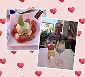 Caprese met basilicumijs !