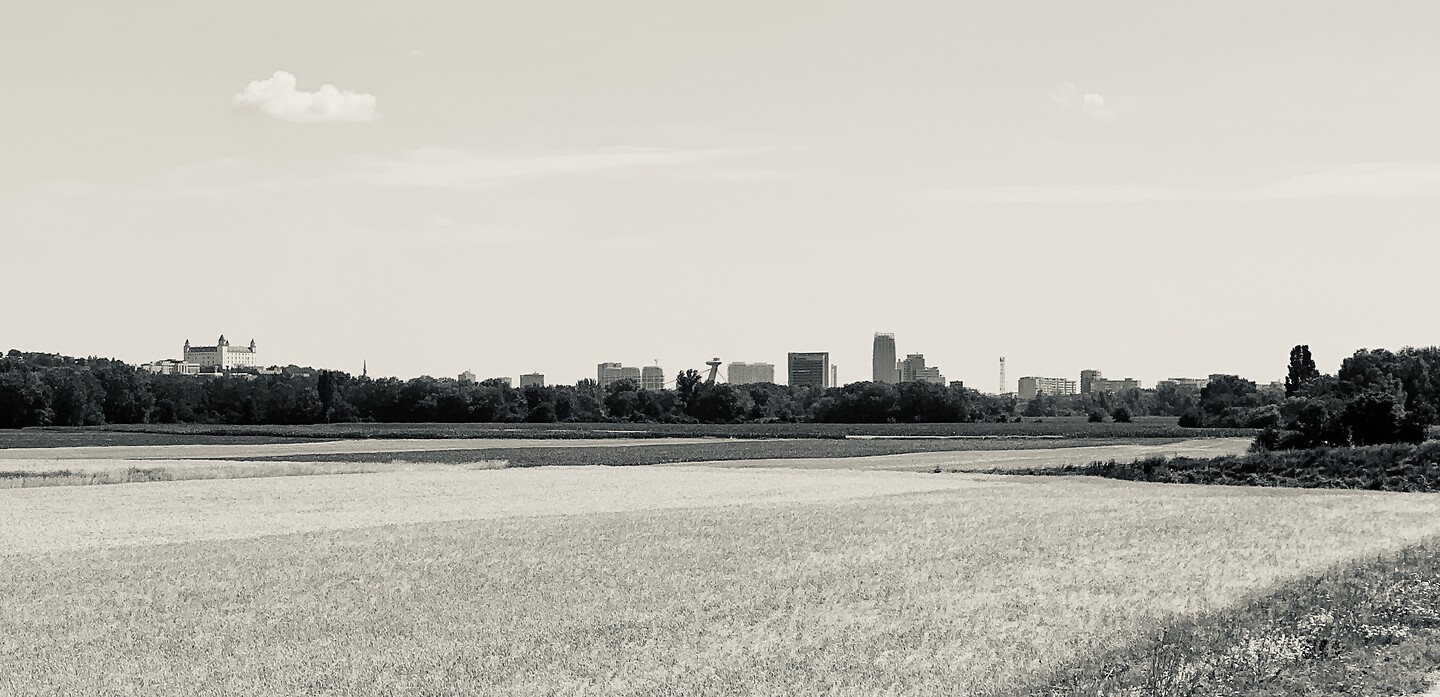 Skyline van Bratislava