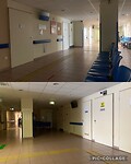 Hongaars ziekenhuissfeertje, edoch de verpleegkundige was super!)