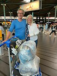Zonder fietsen maar wel bijna thuis!