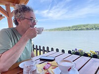 Koffie aan de Donau