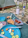 light camping-supper