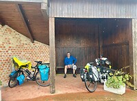 Uitpuffen van regen en klimmen