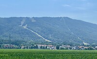 Ski-dorpje waar ook onze Maribor-camping ligt