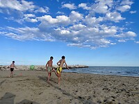 Calcio on the beach