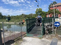 On the bridge