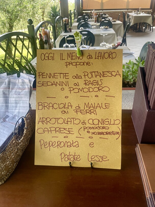 lunchmenu voor werklui en voor ons