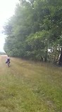 Fietsen op een "onbeduidend" pad