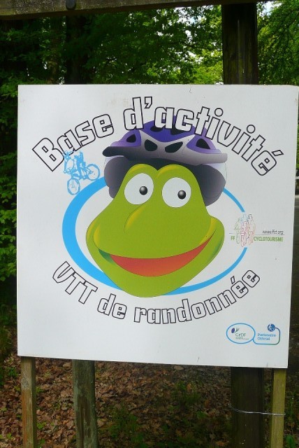 Overal kom je ze tegen, hier bij een meer