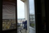 Vanuit bed de zee zien