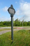 Een oude bewegwijzering in Engelen