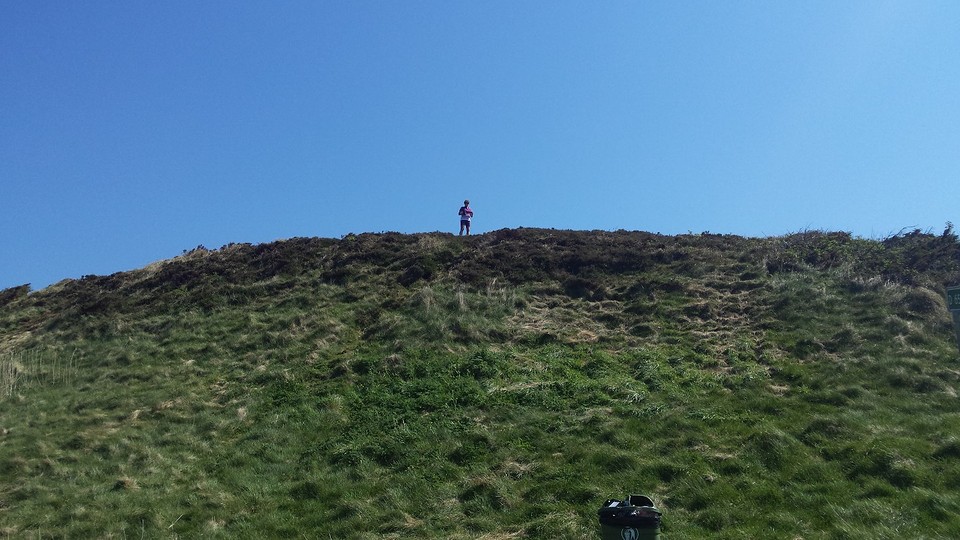 op de klint