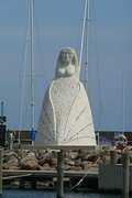 in de haven van Saeby