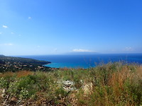 Zakynthos op de achtergrond, 19 km vanaf Kefalonia