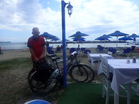 Op het strand van Katelios